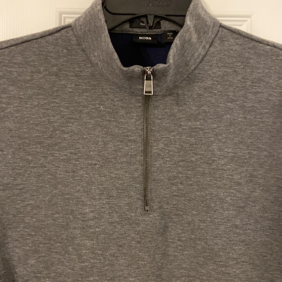 Hugo Boss Slimfit size L Shirt long 25” bust 38/40” excellent condition - Picture 3 of 16